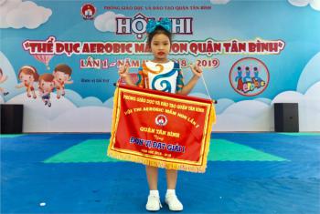 Aerobic Mầm Non 2019 Họa Mi Hội Thi Quận 8 Với Bé Xí Muội
