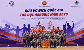 Aerobic Thành phố Hồ Chí Minh chiến thắng áp đảo
